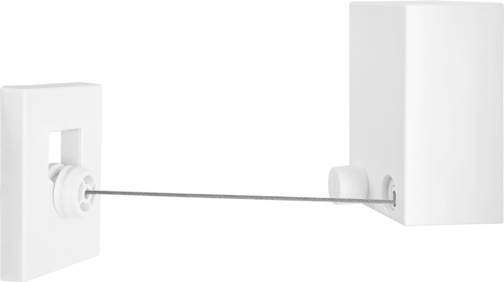 Waescheleine ausziehbar Wand Wäscheleine Wäscheständer Balkon Wäschetrockner Wandmontage zum Trocknen 4,2m fuer Wäsche Wohnung Outdoor 3 Farbe...