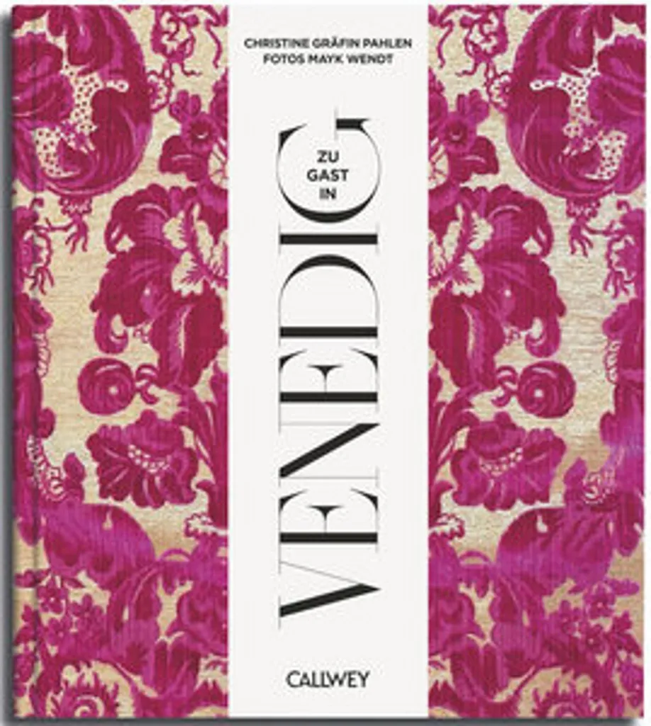 Livre Zu Gast in Venedig avec reportages photos et recettes