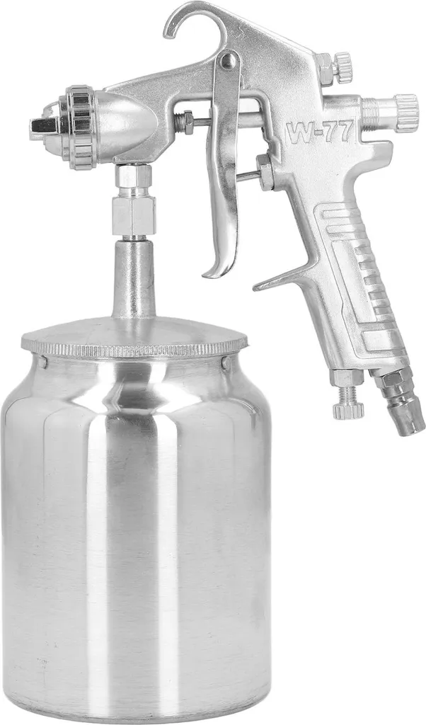 Pistolet de peinture sans traces 1000ml G1/4 pour finitions lisses