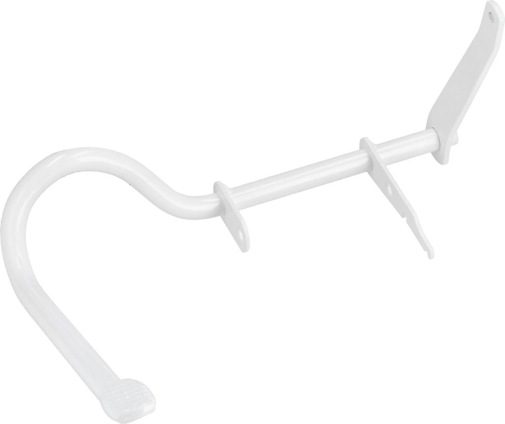 Fußbremshebel, grundiert + Weiß beschichtet - Simson S50, S51, S70, S53, S83