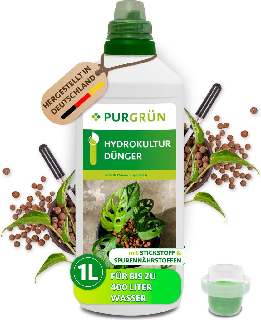 Purgrün Hydrokultur-Dünger 1 Liter, Produktbild 