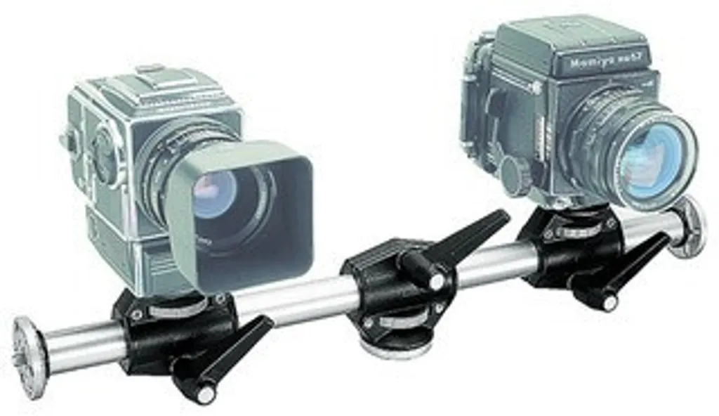 Manfrotto 131DD Argent Gagnez de la Place avec ce Bras pour 4 Têtes