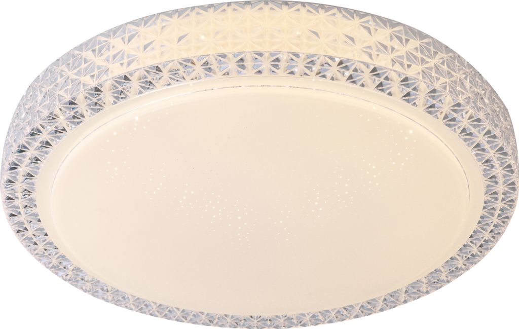 BRILLIANT weiße LED Deckenleuchte BADRIA | Deckenlampe mit Produktbild 