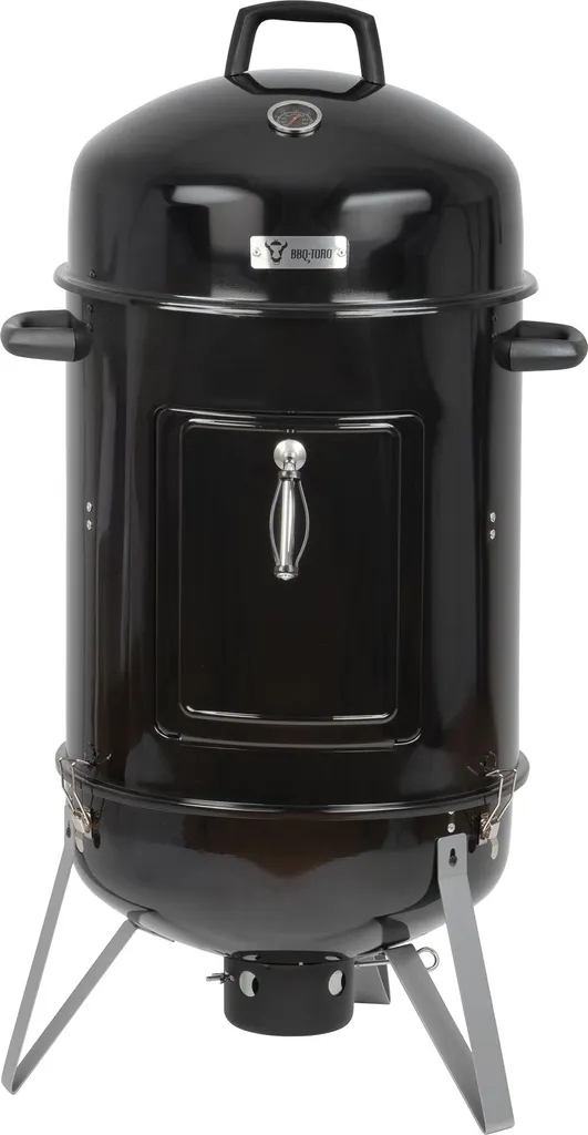 Fumoir Barbecue Oak Ø 47 cm : Réussissez vos Cuissons au Charbon sans Brûler