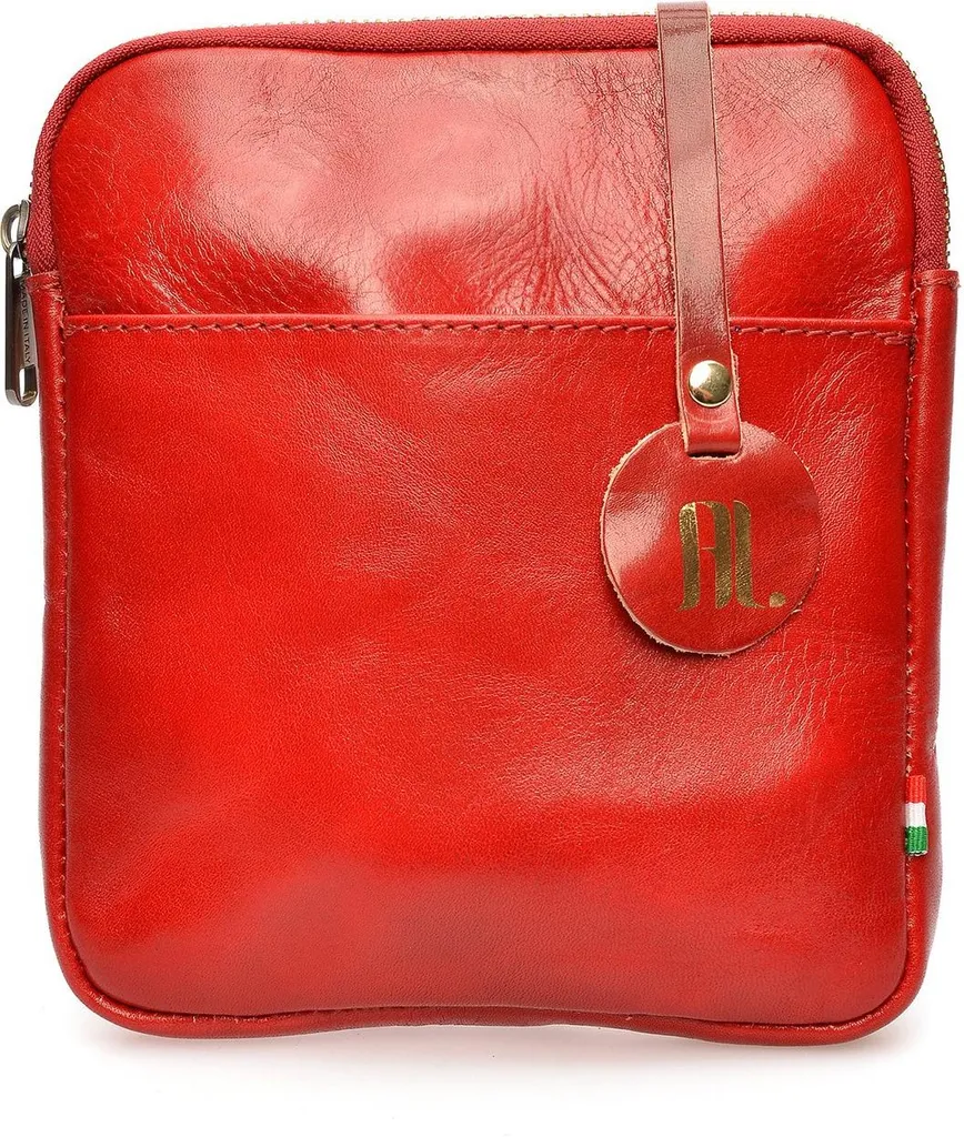Sac à Main Rouge Anna Luchini AL 3155 Idéal pour Sorties et Quotidien