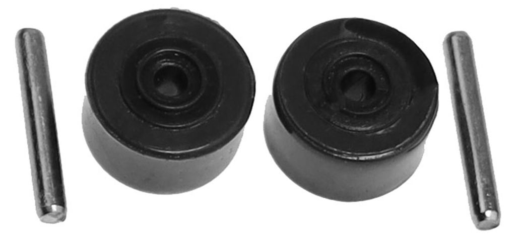 AEG 140197902012 2xRolle,Rad +Achse für Produktbild 
