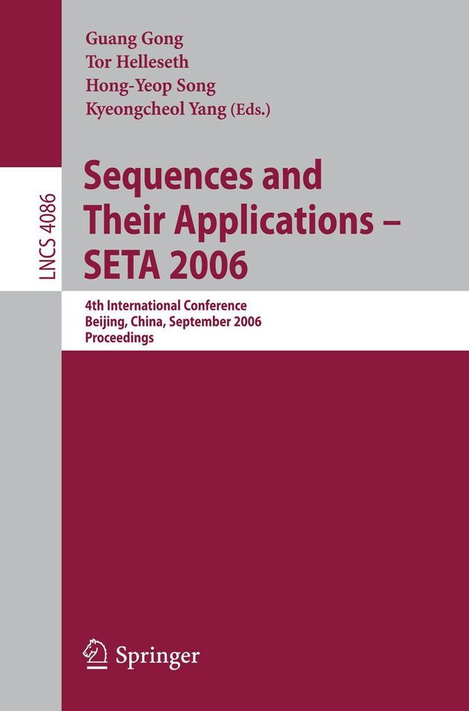 Sequenzen und ihre Anwendungen ¿ SETA 2006
