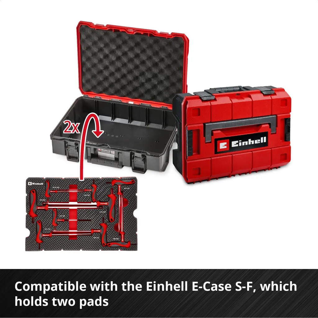 Tournevis pour Montage de Machines Einhell avec Rangement E-Case Pro - 11
