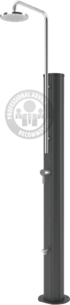 Chrom-Solardusche – 30-l-Tank