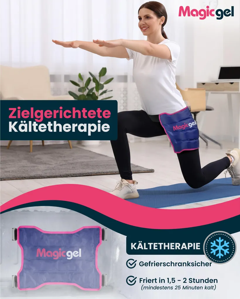 Anti-Douleur Hanche Magic Gel : Compresse pour Récupération Rapide