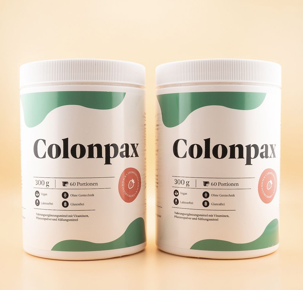 2x Colonpax 300 g Darmgesundheit Ballaststoffe das Original VEGAN
