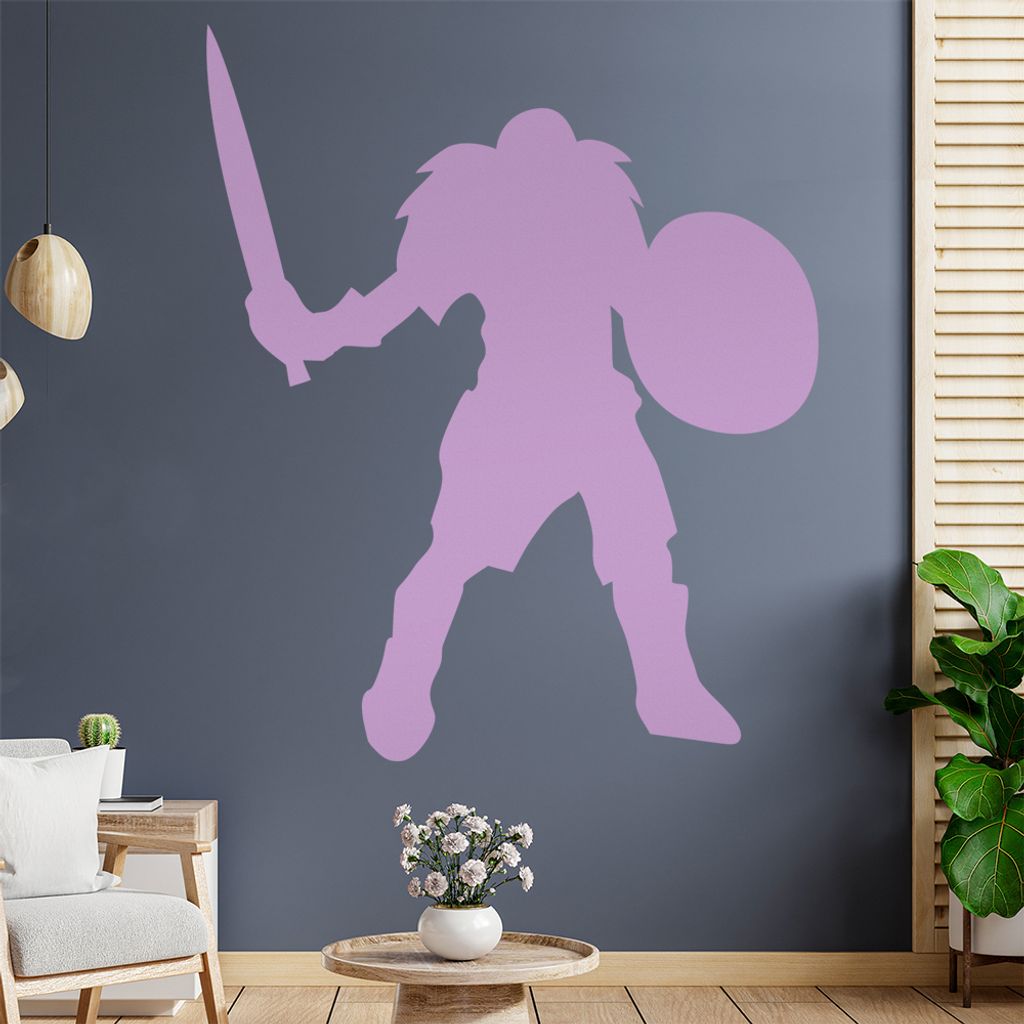 Wikinger Krieger Krieg WWIII Wandtattoo Wandaufkleber Wall Sticker - Dekoration, Küche, Wohnzimmer, Schlafzimmer, Badezimmer