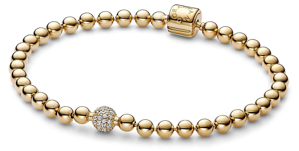 PANDORA Kugels & Pavé Armband 568342C01, damesarmband Productafbeelding 