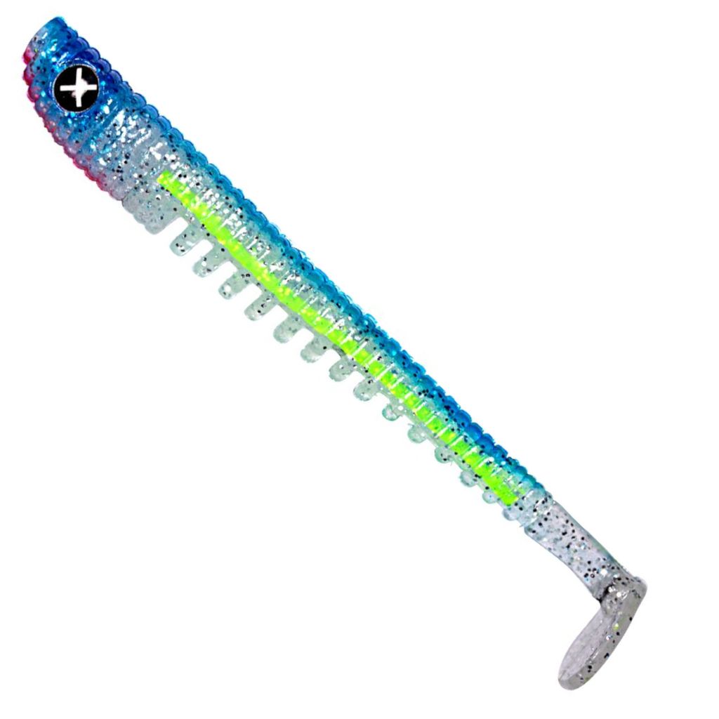 Monkey Lures King Lui 14cm - 4 Gummifische, Monkey Lures Farbe:Young Freezy