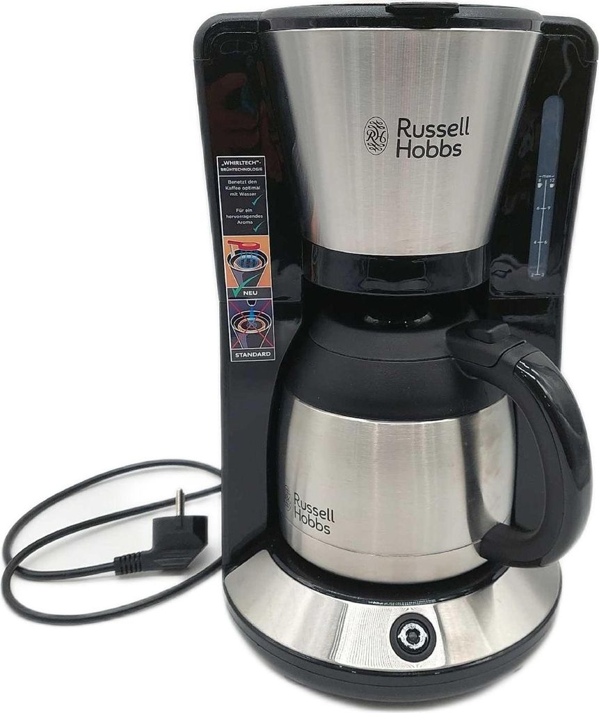 Russell Hobbs Kaffeemaschine Adventure Edelstahl Produktbild 