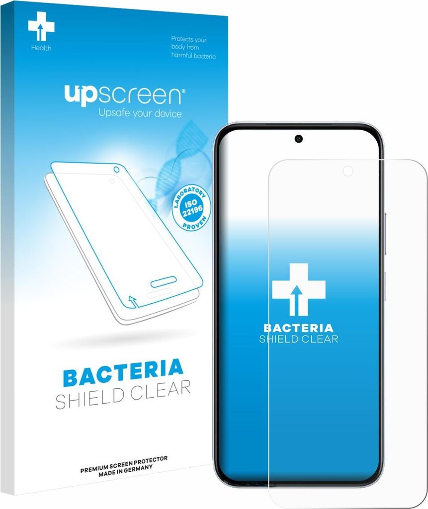 upscreen Schutzfolie für Vivo Y500i Displayschutz Displayschutzfolie Folie Klar antibakteriell