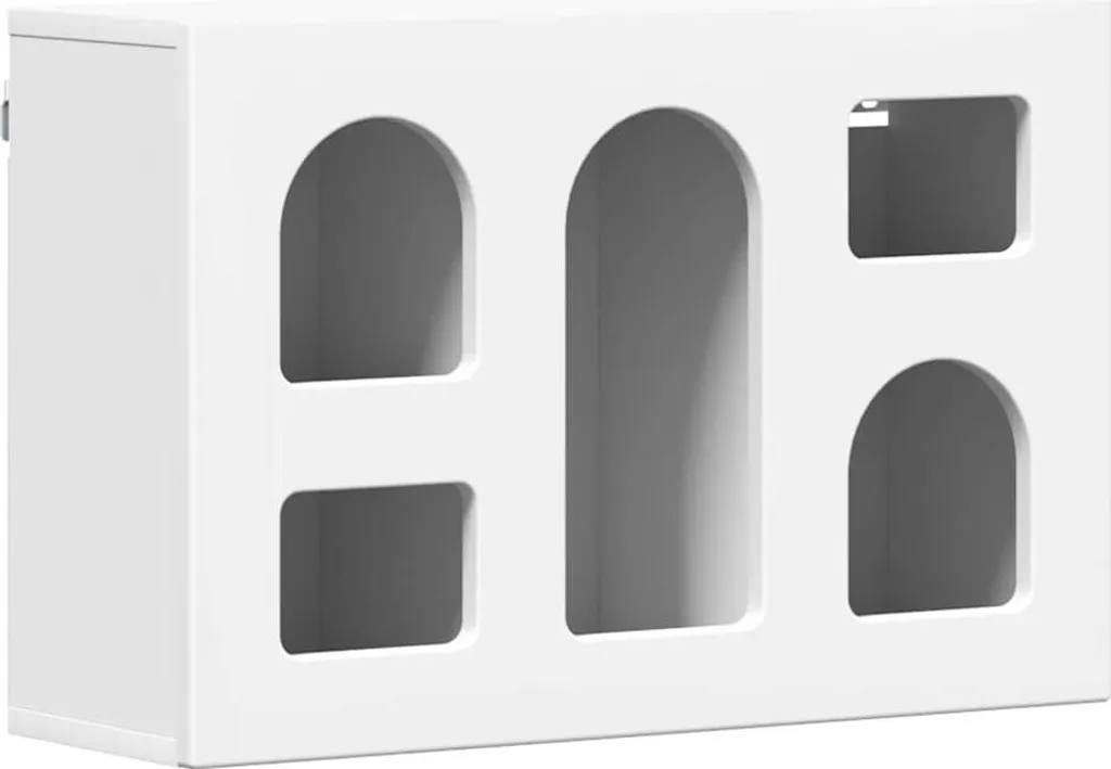 Armadio a muro SYFAX™ 60x20x40 cm - Mobiletto Pensile Bianco Salvaspazio