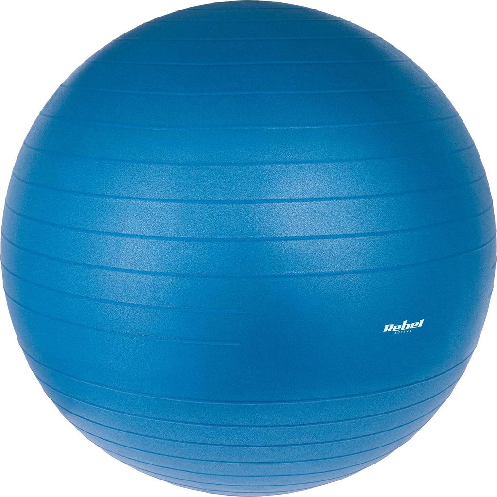 Piłka gimnastyczna, REBEL ACTIVE, do rehabilitacji 75 cm, Zdjęcie produktu 