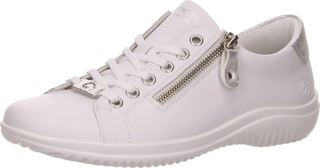 Remonte Schnürhalbschuhe in weiss/weiss kombi, Gr. 36 Produktbild 