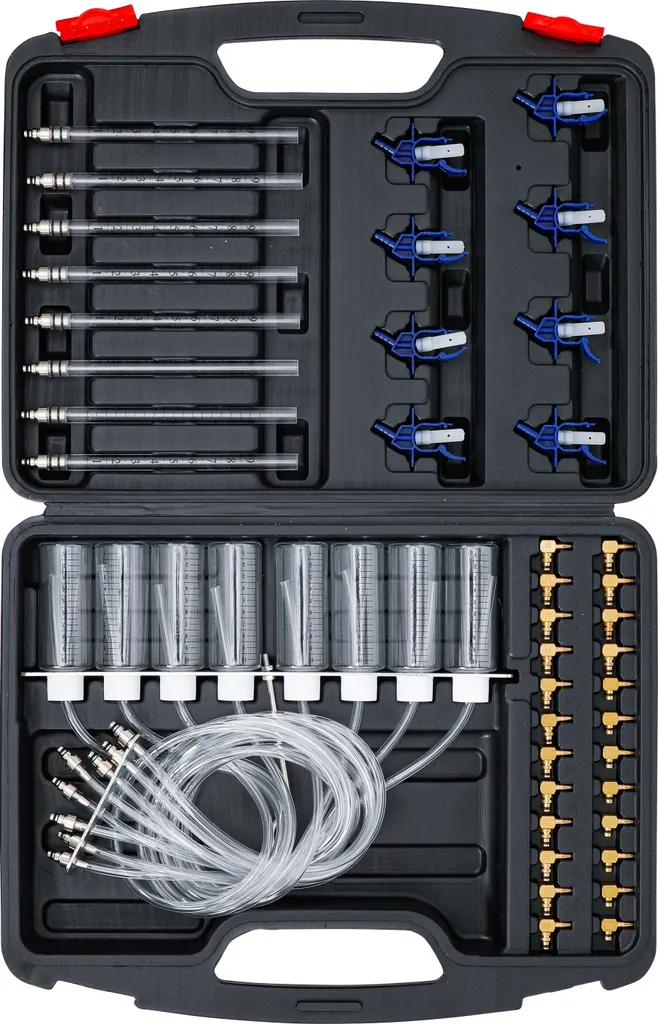 Testeur de retour injecteur Diesel - 32 adaptateurs multimarques - 4