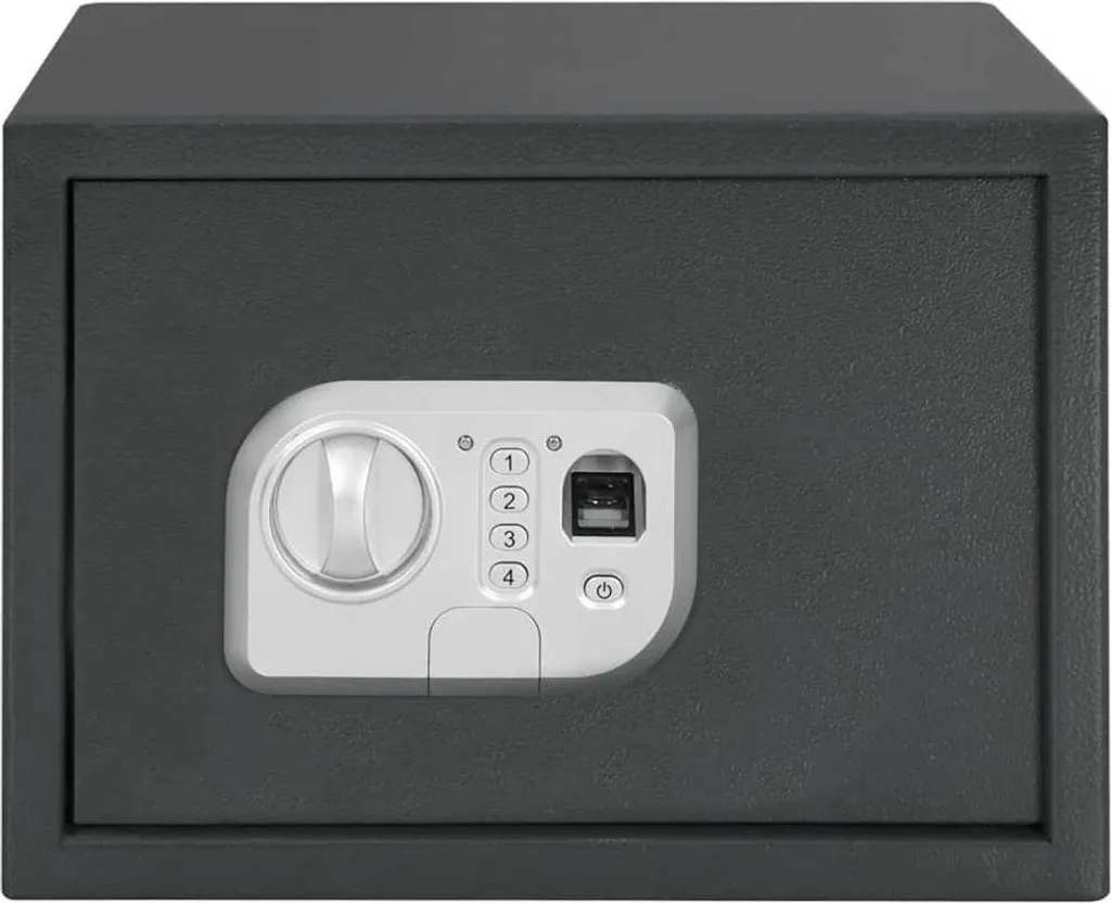 Petit coffre-fort électronique de sécurité en acier pour documents - 4