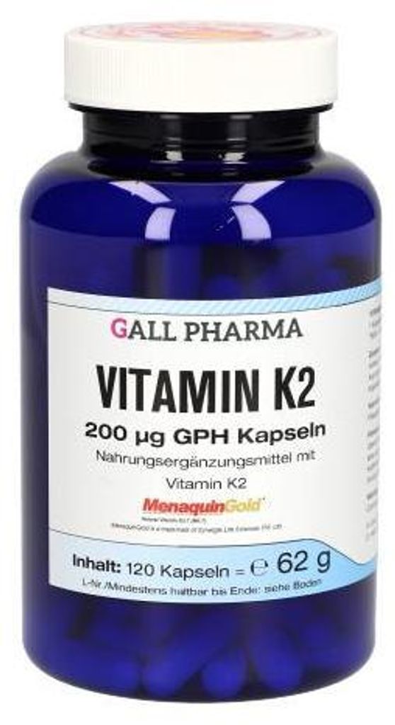 Vitamin K2 200 μg Gph Kapseln 120 St