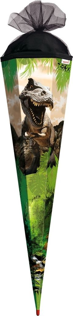 ROTH Schultüte groß Tyrannosaurus 100 cm eckig Produktbild 