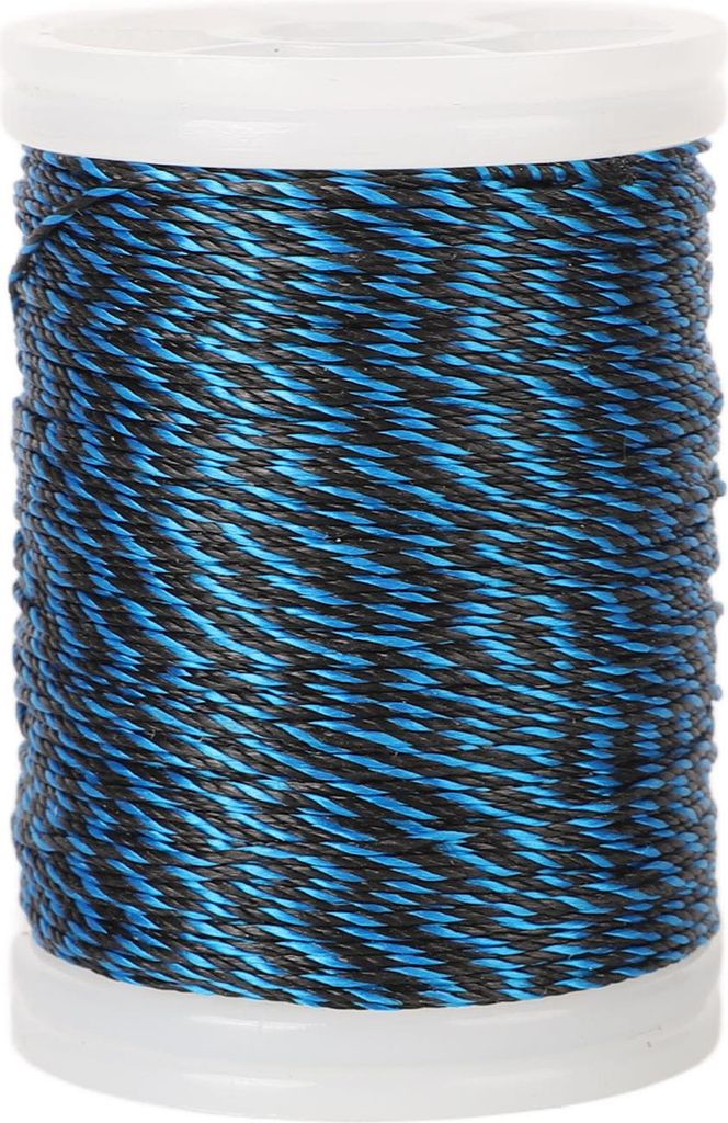 Bogensehnenschutz Seil Verschleißfestigkeit Bogenschießen Servierfaden Wickelmaterial Blau Schwarz