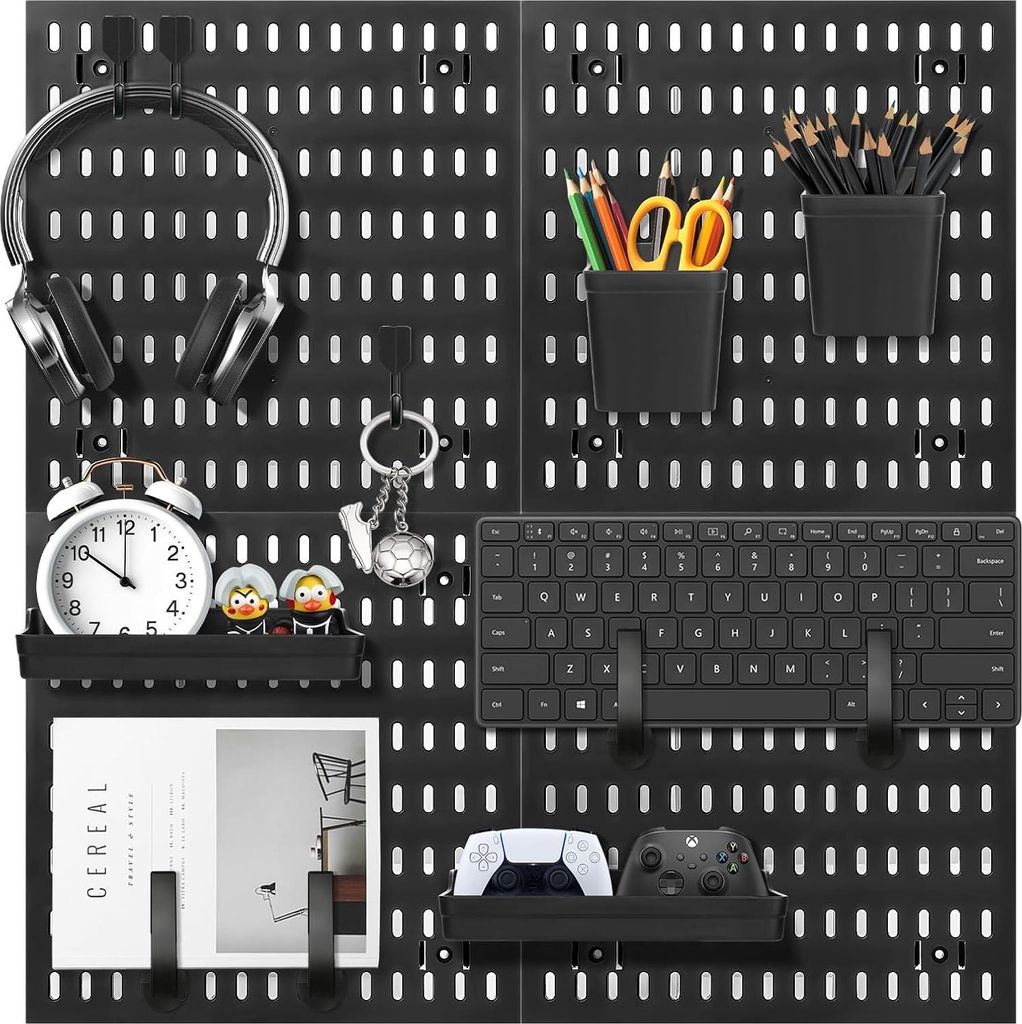 Multifunktionales Lochwand Organizer Set PP 90×60 cm, hohe Produktbild 