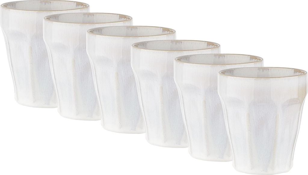 BUTLERS Kaffeetasse BERGAMO 6er-Set
