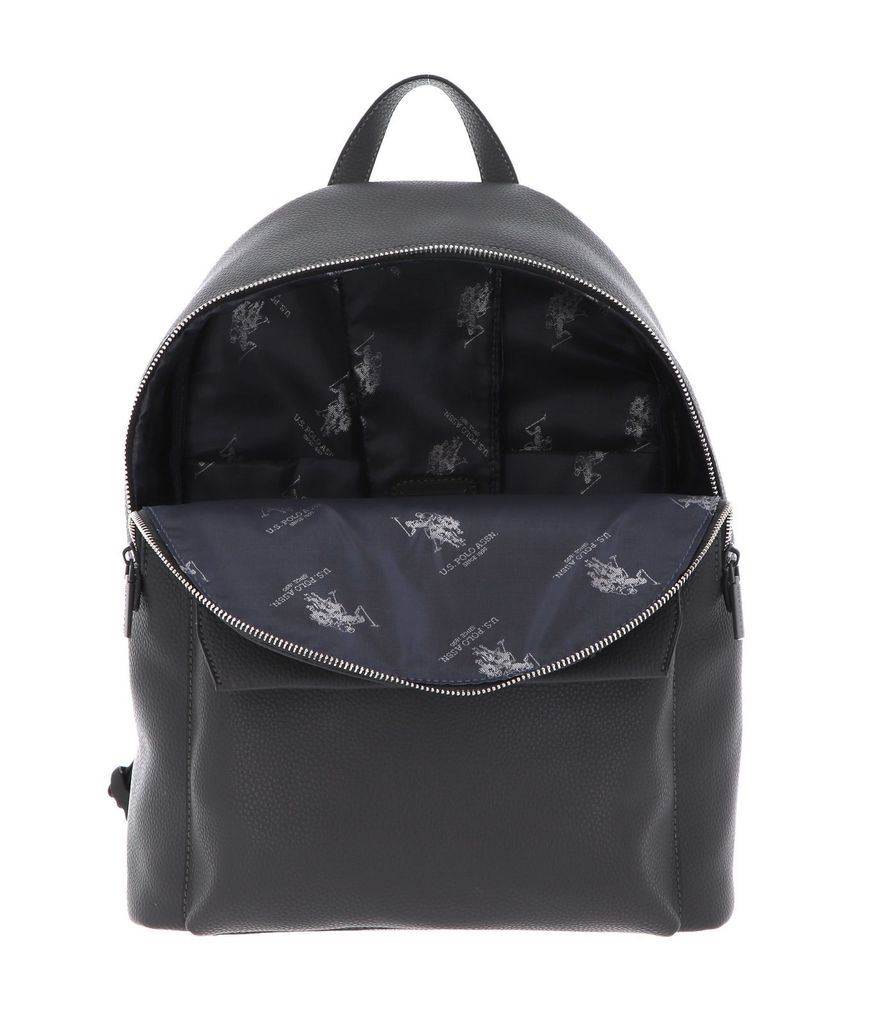 U.S. POLO ASSN. Laptoprucksack Rucksack mit Laptopfach Seattle Backpack Dark Grey grau