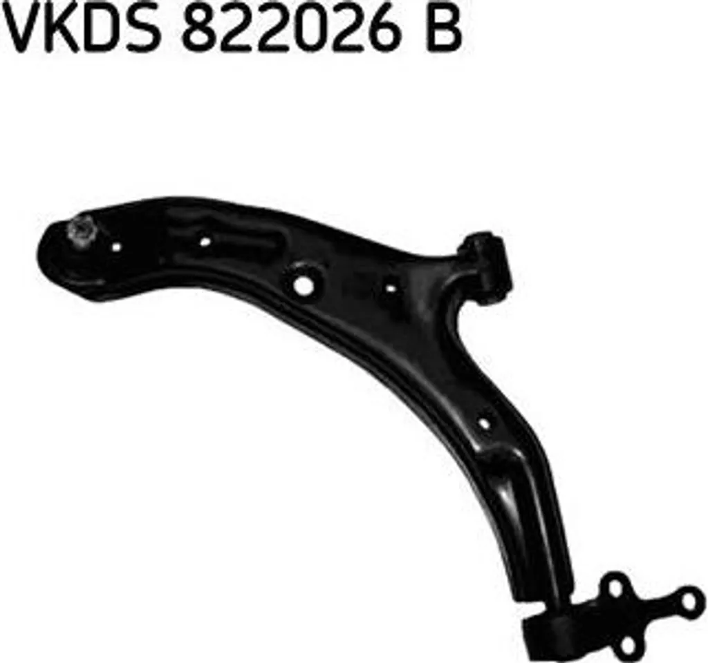Bras de suspension SKF VKDS 822026 B pour Nissan Almera OE 54501BM400