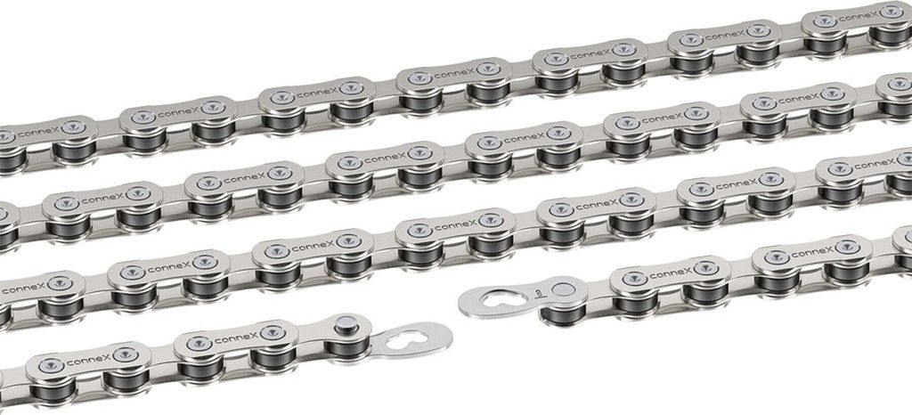 Connex 6601-4808-0420 Schaltungskette 808, 1/2' x 3/32', 114 Glieder, 7,2 mm, 6/7/8-fach, silber