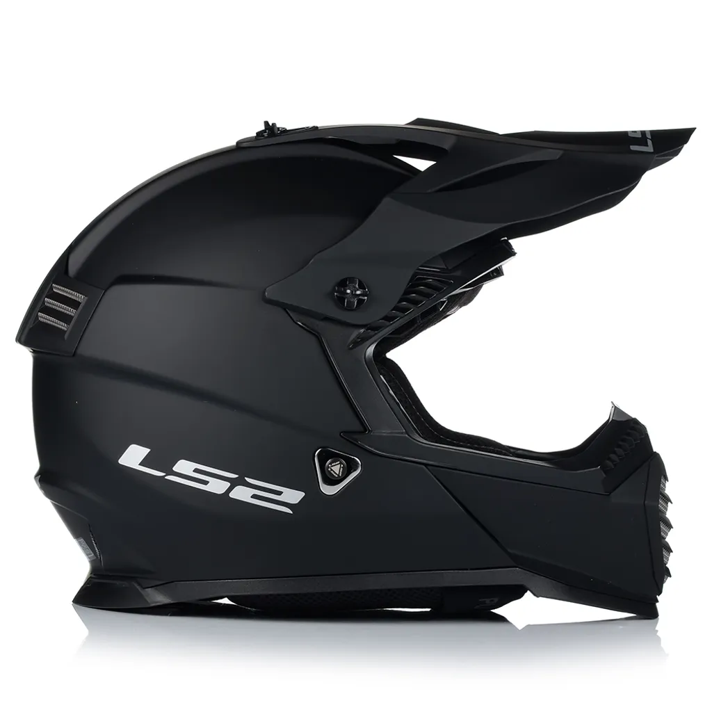 Casque de moto junior LS2 MX 437 MINI confortable et léger taille S