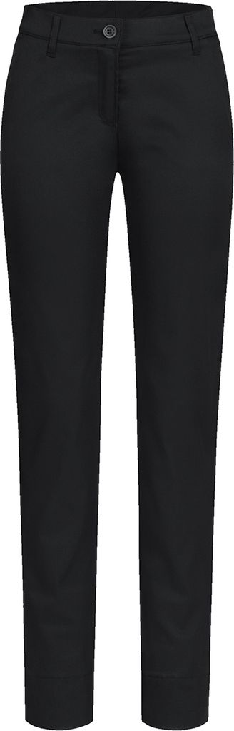 Greiff Corporate Wear CASUAL Damen Chinohose Regular Fit Schwarz 32