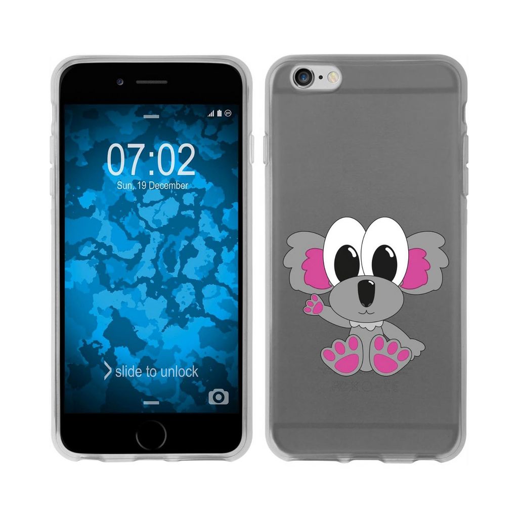 PhoneNatic Case kompatibel mit Apple iPhone 6 Plus / 6s Plus Silikon-Hülle Cutiemals M6