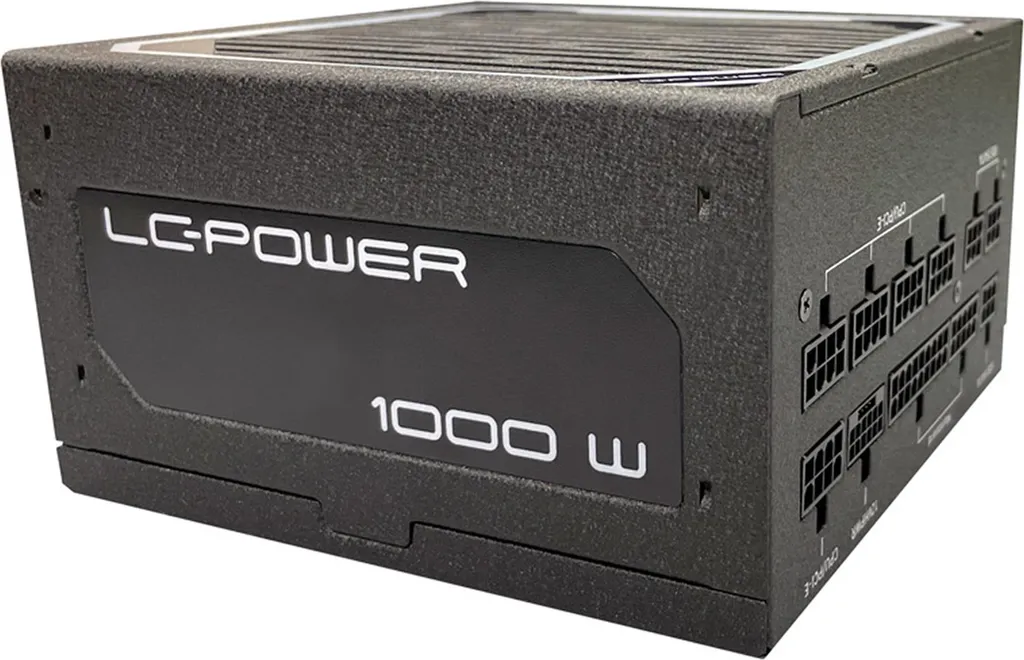 Bloc d'alimentation 1000W modulaire LC-Power pour PC fixe