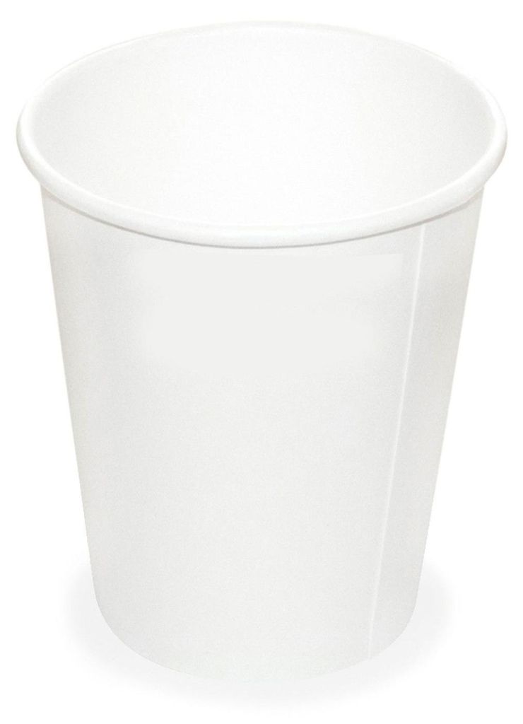 250x Heiß- und Kaltgetränkebecher Pappbecher weiß 200ml Produktbild 
