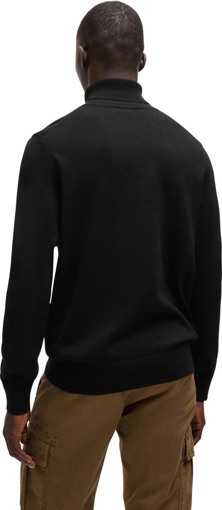 Boss Orange Akiro Rollkragenpullover schwarz