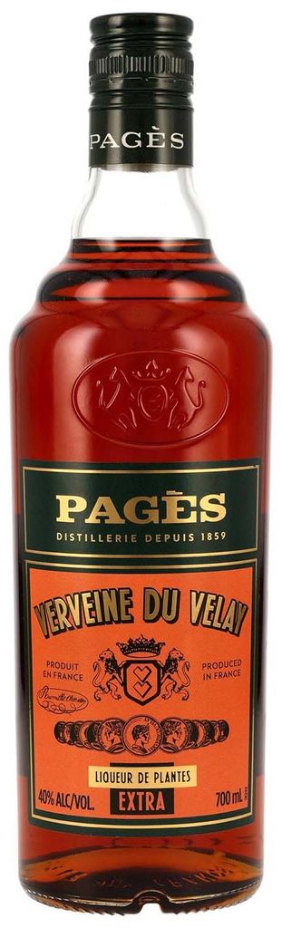 Pagès Verveine du Velay - Extra - Liqueur de Plantes - Kräuterlikör