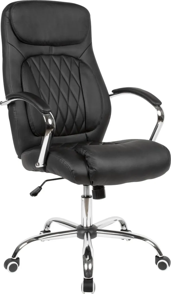 Siège de bureau ergonomique 120 kg noir Amstyle - Fini le mal de dos !
