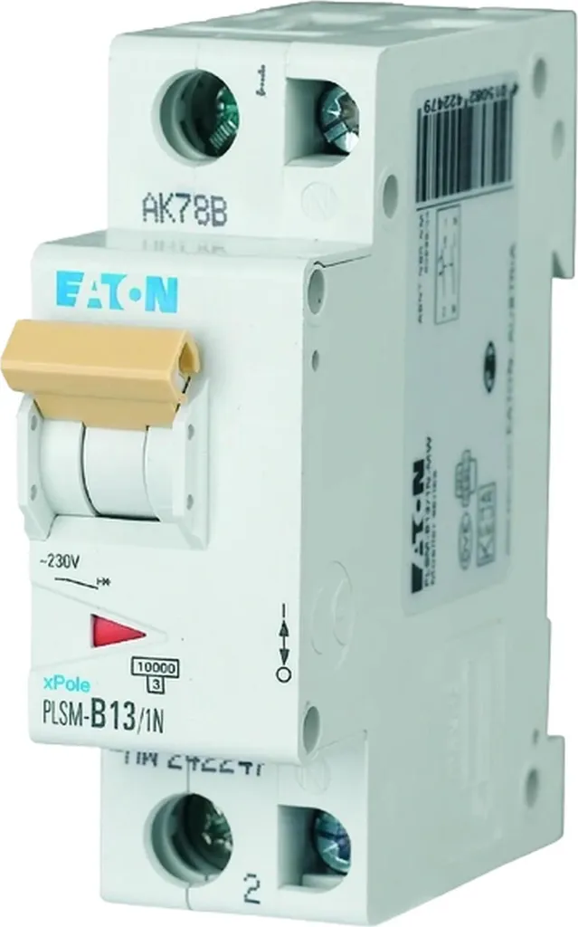 Eaton Interruttore LS 13A 10kA C - Miglior Protezione Quadro Elettrico