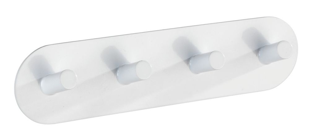 WENKO Haken Leiste Kleider Edelstahl Wand Handtuch Halter Produktbild 
