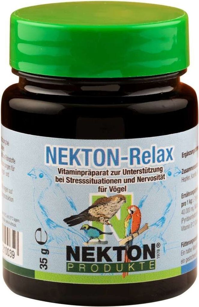 NEKTON Relax - Natürliche Entspannung für alle Papageienarten 35g