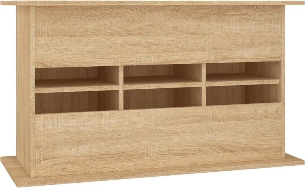Stojak akwariowy dąb sonoma 101x41x58 cm materiał Zdjęcie produktu 2