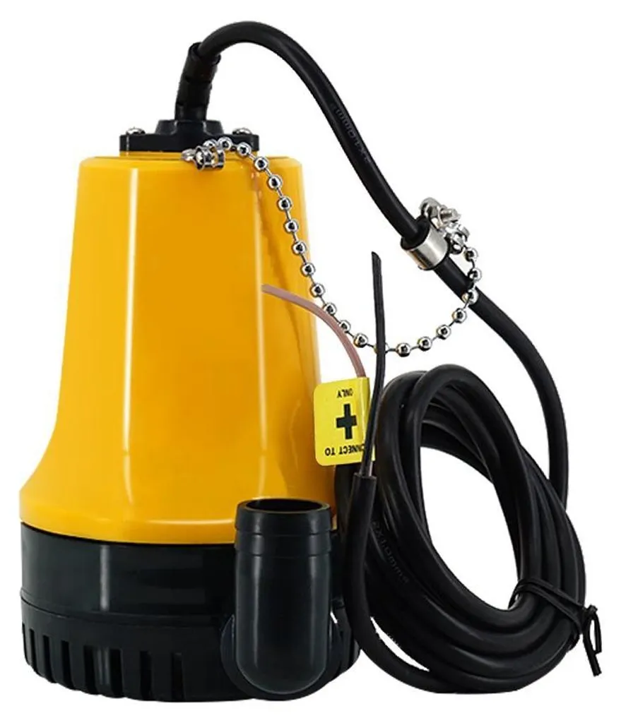 Pompe à eau électrique 12V pour vider la cale de bateau