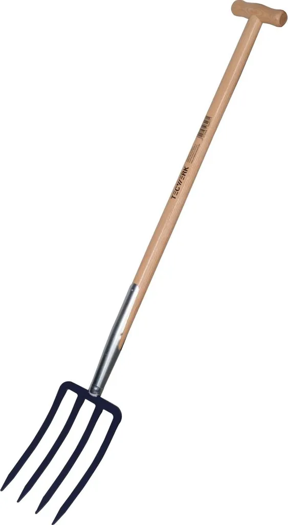 Forca per vangare Versione leggera, con impugnatura Lunghezza dei denti 280 mm 1130 mm