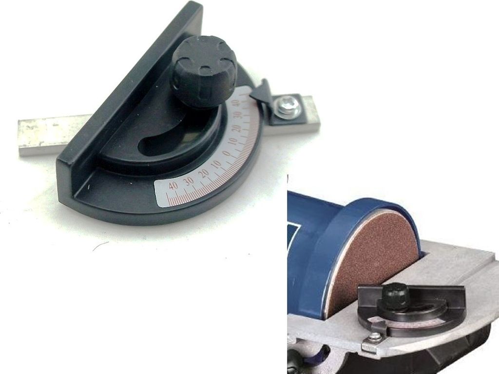 Scheppach Bts 700 & BD7500 - Querschneidlehre Winkellehre für Schleifmaschine