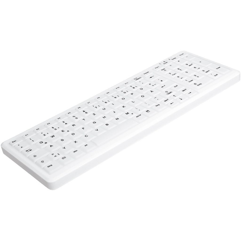 Active Key MedicalKey AK-C7000 - Tastatur - USB - Deutsch - weiß