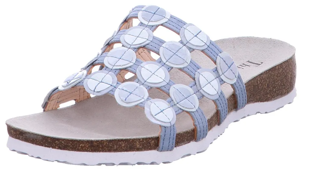 Sandales en cuir Think! Julia Cristal Combi 39 - Chaussures d'été chic
